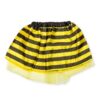 Child Size Bumble Bee Tutu 15-28 inches elastic Waistband