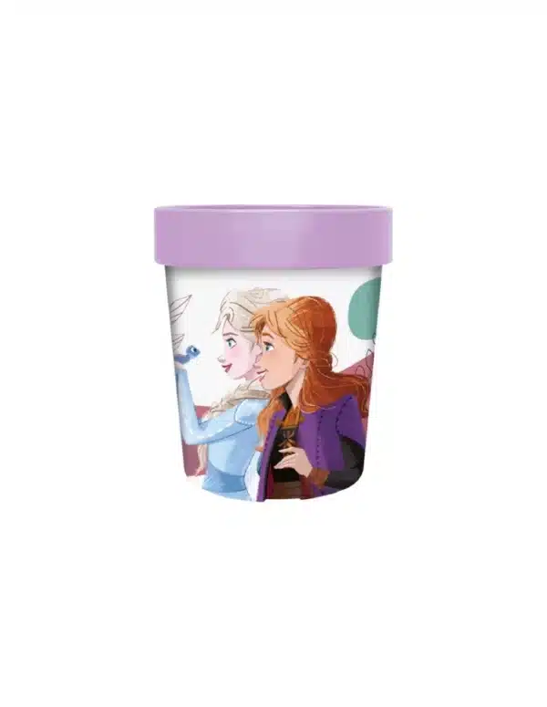 Non Slip Bicolor Plastic Tumbler 250 ml Frozen
