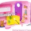 Barbie  Camper Playset with Chelsea Doll and Accessories Including Puppy, Car, Camper and More - Image 4