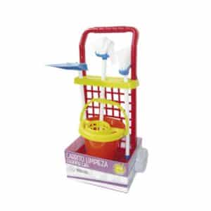5 Piece Toy Cleaning Trolley