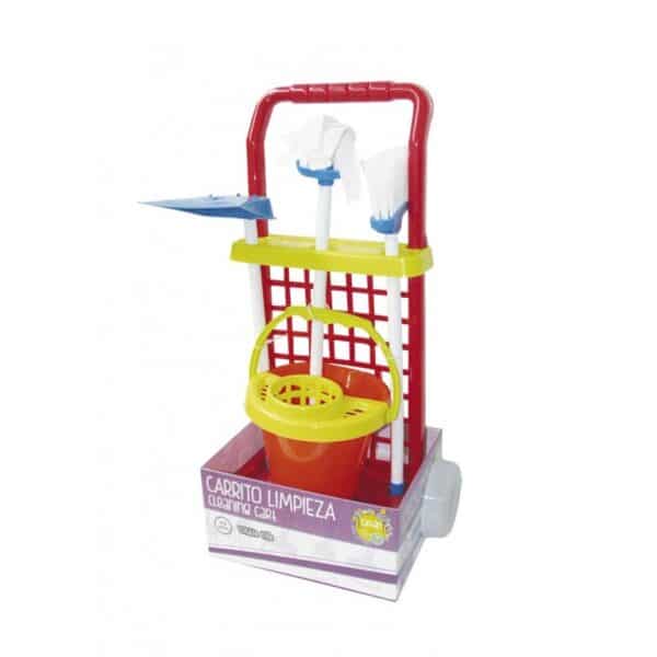 5 Piece Toy Cleaning Trolley