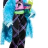 Monster High Creepover Party Doll, Frankie Stein with Pet Dog Watzie, Sleepover Clothes & Accessories like Pillow & Furry Robe - Image 4