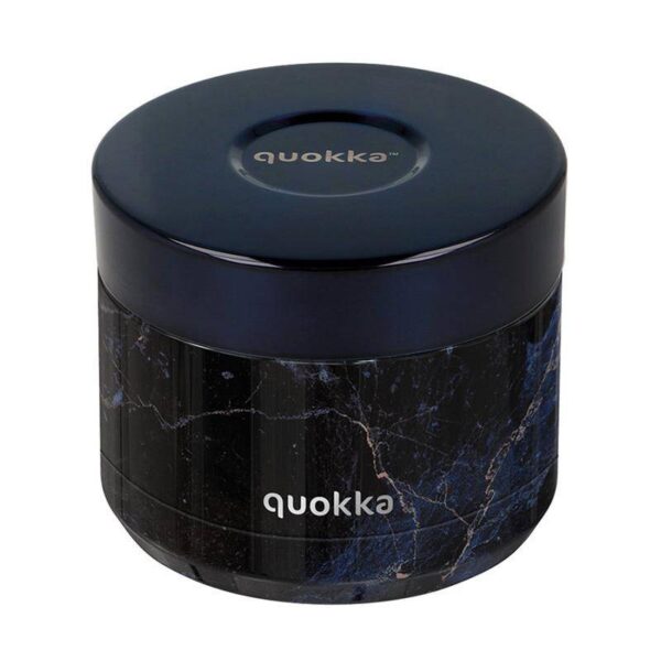 Quokka Thermal Stainless Steel Food Jar Whim Black Marble