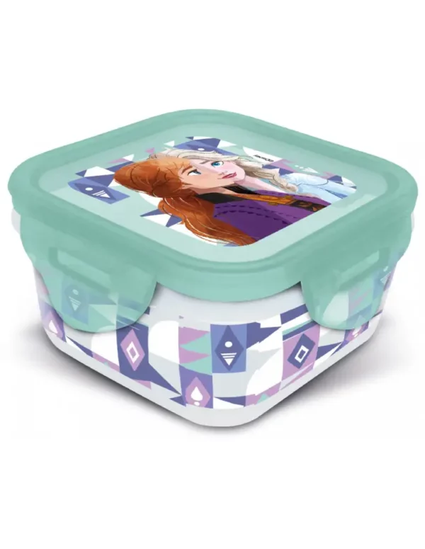 Square Hermetic Food Container 290 ml Disney Frozen