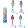 Barbie Color Reveal, Mermaid Series, Doll And Accessories, With 6 Surprises, Colour Changing Top