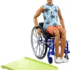 Barbie Fashionistas Ken Doll with Wheelchair and Ramp - Image 2
