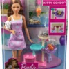 Barbie Kitty Condo Doll & Pets, Cat Tree Toy Playset with 5 Kitten Figures & Accessories
