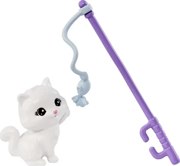 Barbie Kitty Condo Doll & Pets, Cat Tree Toy Playset with 5 Kitten Figures & Accessories - Image 4