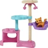 Barbie Kitty Condo Doll & Pets, Cat Tree Toy Playset with 5 Kitten Figures & Accessories - Image 2