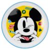 Non Slip Bicolor Plate Mickey Mouse Fun-