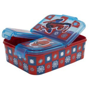 Multi Compartment Sandwich Box Spiderman