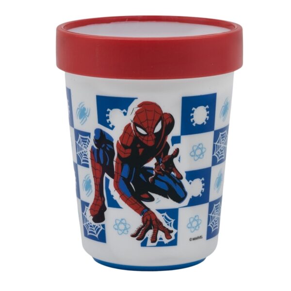 Non Slip Bicolor Tumbler 250 ml Spiderman