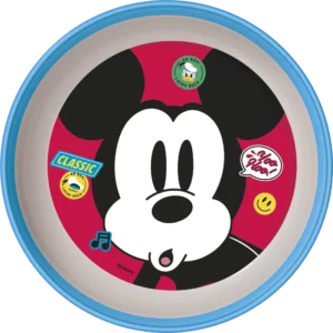 Non Slip Plastic Bowl Mickey Mouse Fun-t