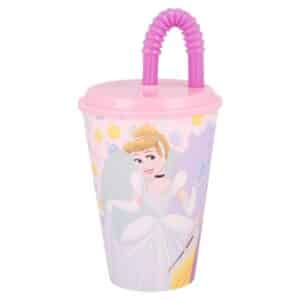Sport Tumbler 430 ml Disney Princess with Lid & Straw