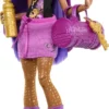 Monster High Skulltimate Secrets Doll and Accessories Set, Monster Mysteries Clawdeen Wolf with Dress-Up Closet and 19+ Surprises including Clothes - Image 3