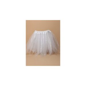Tutu / White Net Child Size Tutu With St