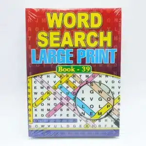 A4 Size Wordsearch Book Large Print