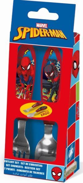 Spiderman Stainless Steel Cutlery Set