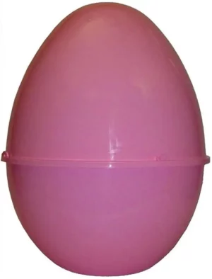 Easter Plastic Egg Shell 30x40cm - Pink