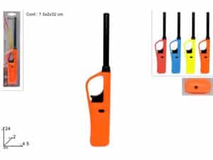 Gas Lighter in 4 Assorted Colours