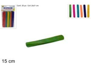 Assorted Colours Wooden Lollypop Sticks -25 Pieces