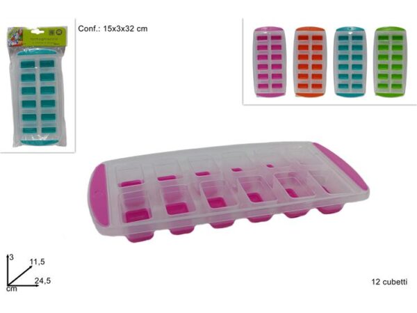 Silicone Ice Cube Mould x12 Cubes