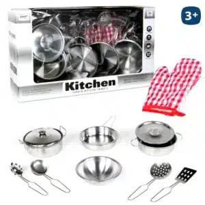 Metal Cooking Set 10 Pieces