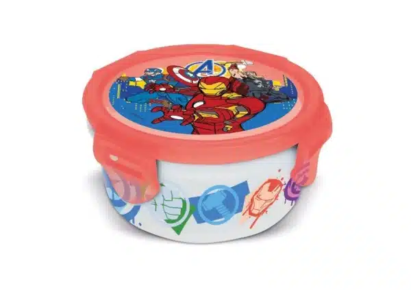 Avengers Airtight Round Food Container 270ml
