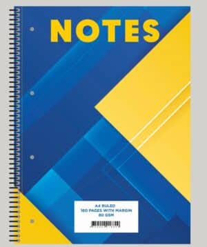 A4 Spiral Refill Pad 160 Pages 80gsm