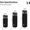 Super Sparrow TouchSip™ Tritan Water Bottle 750ml Black - Image 3