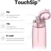 Super Sparrow TouchSip™ Tritan Water Bottle 750ml Pink - Image 2