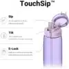 Super Sparrow TouchSip™ Tritan Water Bottle 750ml Pale Purple - Image 4