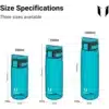 Super Sparrow TouchSip™ Tritan Water Bottle 1000ml Sea Glass - Image 3