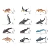 Marine Animals in Pvc 12 Assorted Models - 9 Cm