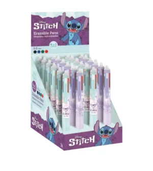 Erasable Retractable Pen 4 Color Stitch