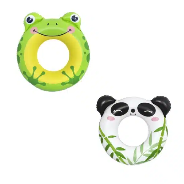 Bestway Splash Pals™ swim rings,  Children's Circular Animals Panda/Frog
