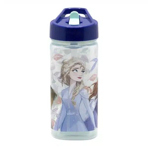 Stor Square Water Bottle 510 ml Frozen Snowy Tale