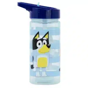 Stor Square Water Bottle 510ml Bluey Cool Day