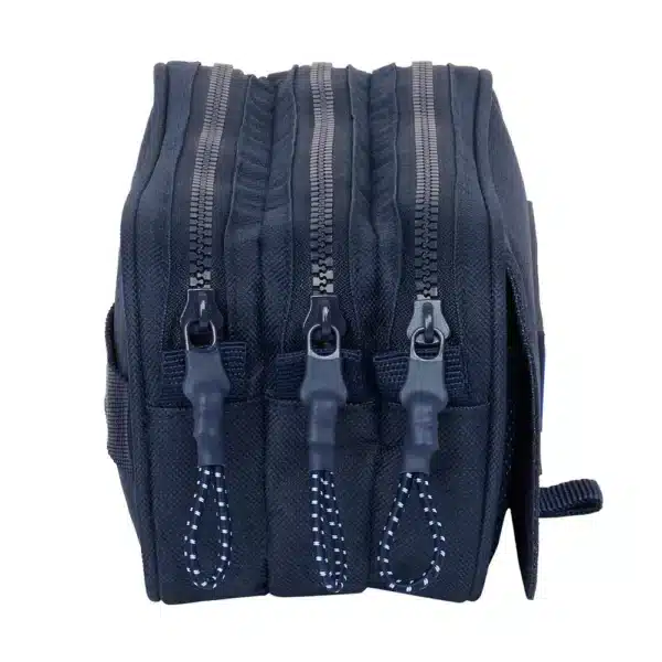 Large Triple Pencil Case Kappa “Blue Night” - Image 2