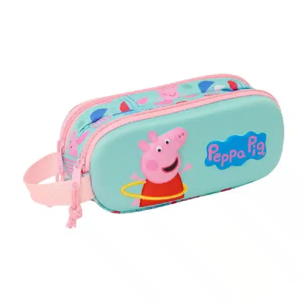 Peppa Pig 3D Double Pencil Case