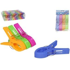 Set Of 4 Large Cloth Pins 14cm