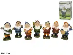 Gnome Musician Decorative. Berto 7 Assorted models 20 Cm