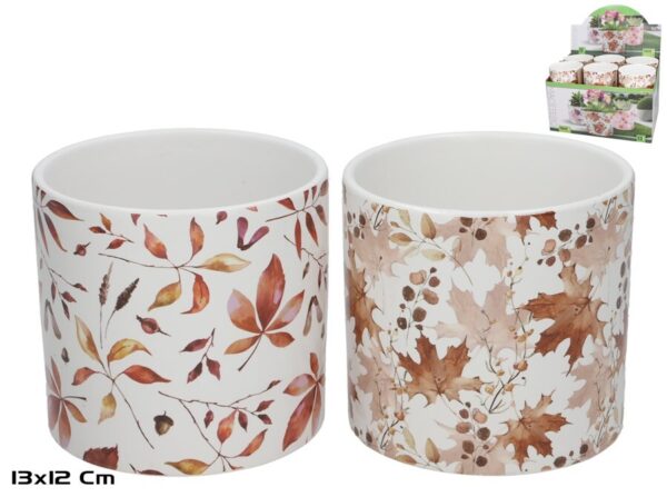 Decorative Flower Pot  13x13x12 Cm