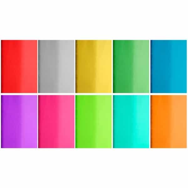 A4 Mirror Cardboard, 250 gsm,10 Sheets, 10 Colours - Image 2