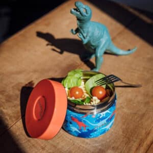 Quokka Whim Kids Thermal  Food Jar Dinos