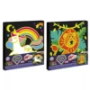 Diamond Painting on Canvas Glow in the Dark -  20x20 Cm, 2 Assorted models