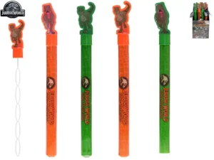 Jurassic Camp Cretaceous Bubble Wand - Orange/Green