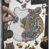 Wooden Puzzle Unique Shapes - 6 Assorted models