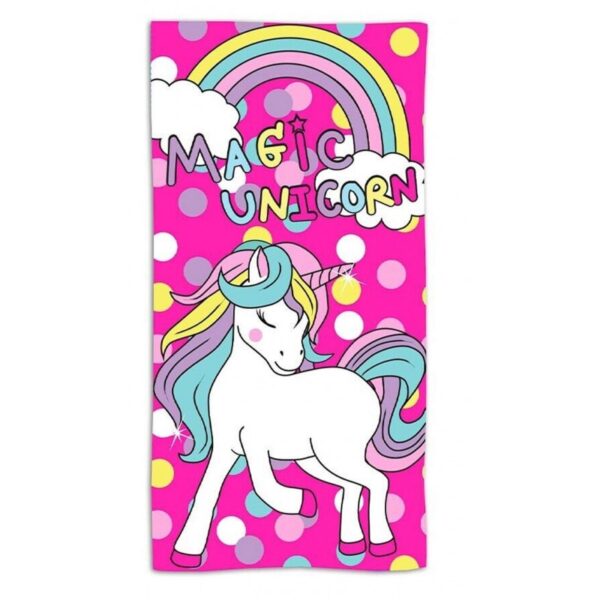 Unicorno Beach Towel With Print 70x140cms