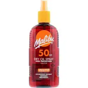 Malibu 200ml SPF 50 Dry Oil Spray